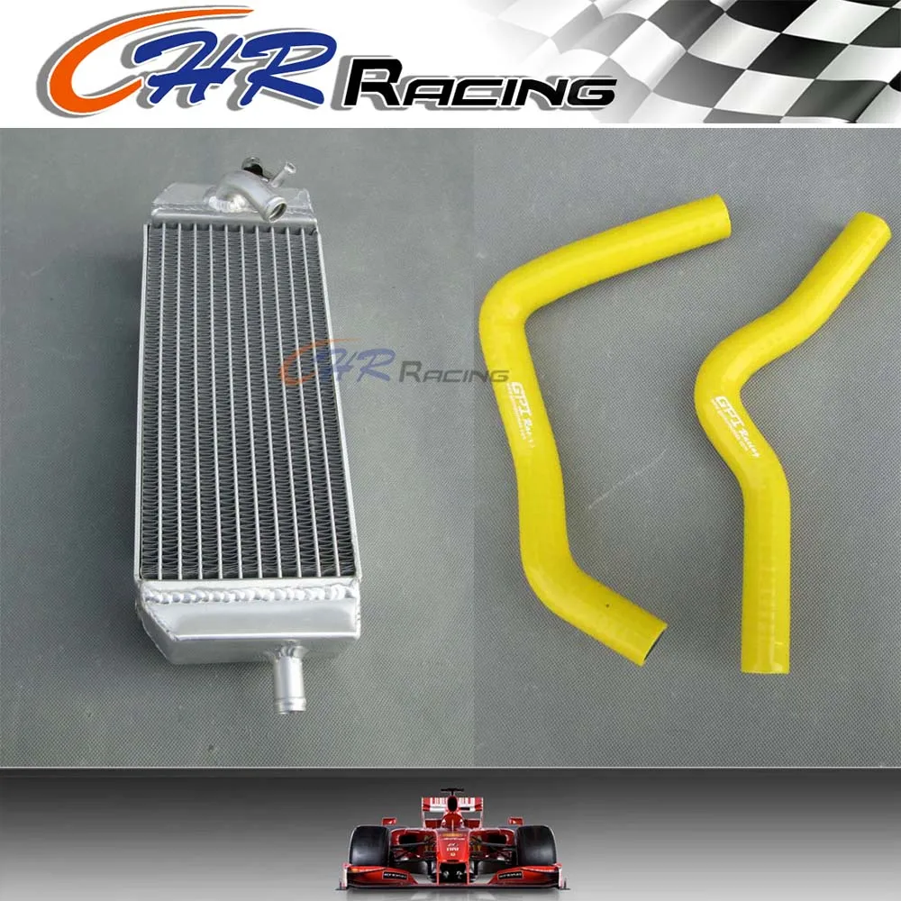 

Radiador de aleacion de aluminio y manguera amarilla para Suzuki RM85 RM 85 2002-2009