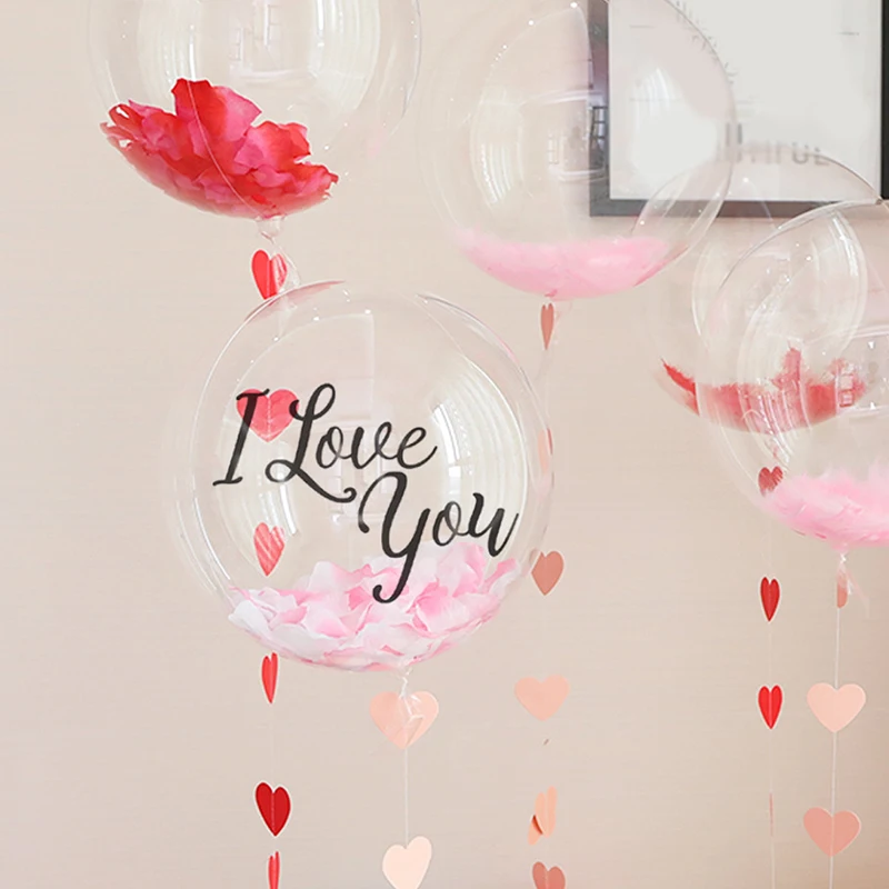 1 шт. прозрачный гелиевый воздушный шар сделай сам | Дом и сад