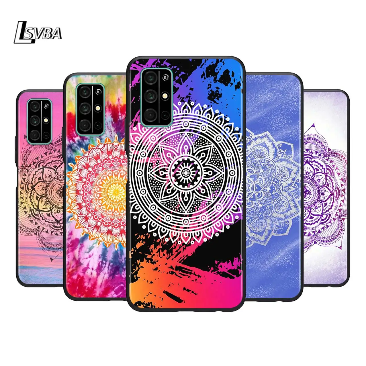Индийская Мандала Йога для Huawei Honor 30 20S 20 10i 9S 9A 9C 9X 8X 10 9 Lite 8A 7C 7A Pro Чехол телефона