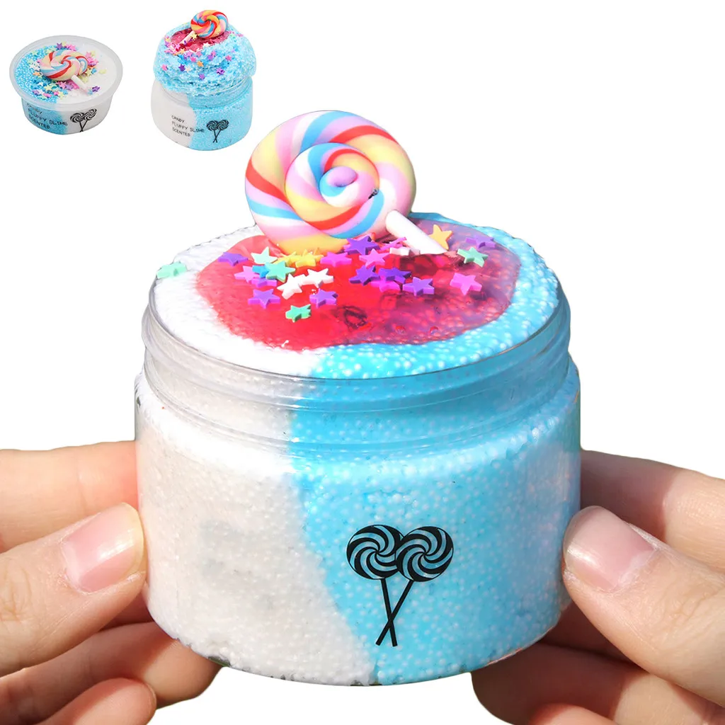 DIY искусственный слайм в виде облака Ароматизированная игрушка для снятия