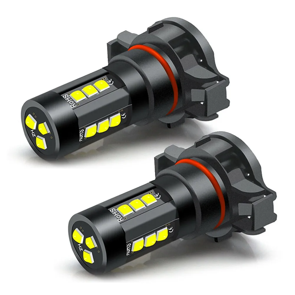 

LED Bulbs Fog Light Ultra Bright 15-SMD 2008-2019 360 Beam 5202 2504 6000K