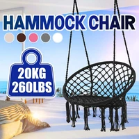 49 2inch hammock chair swing nordic style hanging swing chair hanging macrame perfect for indooroutdoor home patio yard garden