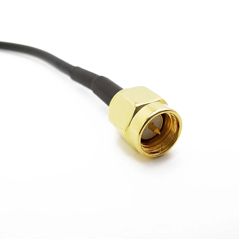 Кабель удлинитель с разъемом SMA на гнездо RF коаксиальный кабель RG174 3 м 6 9