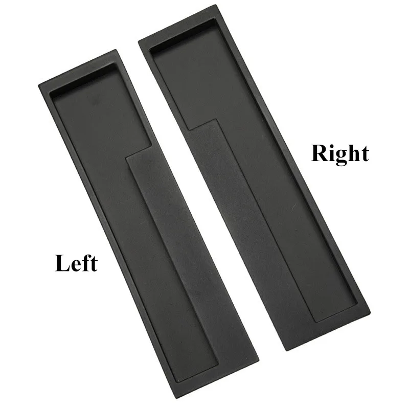 Zinc Alloy Cabinet Handles Hidden Furniture handle Invisible Drawer Pulls Gold Black Gray Door handles | Обустройство дома
