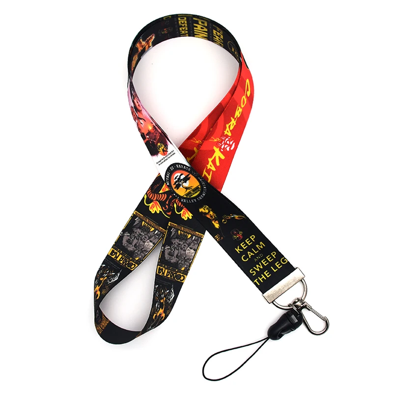 

Cobra Lanyard Horror Movie Key Strap Hang Rope ID Card Badge Holders Mobile Phone Customizable Neck Straps Lanyards S192