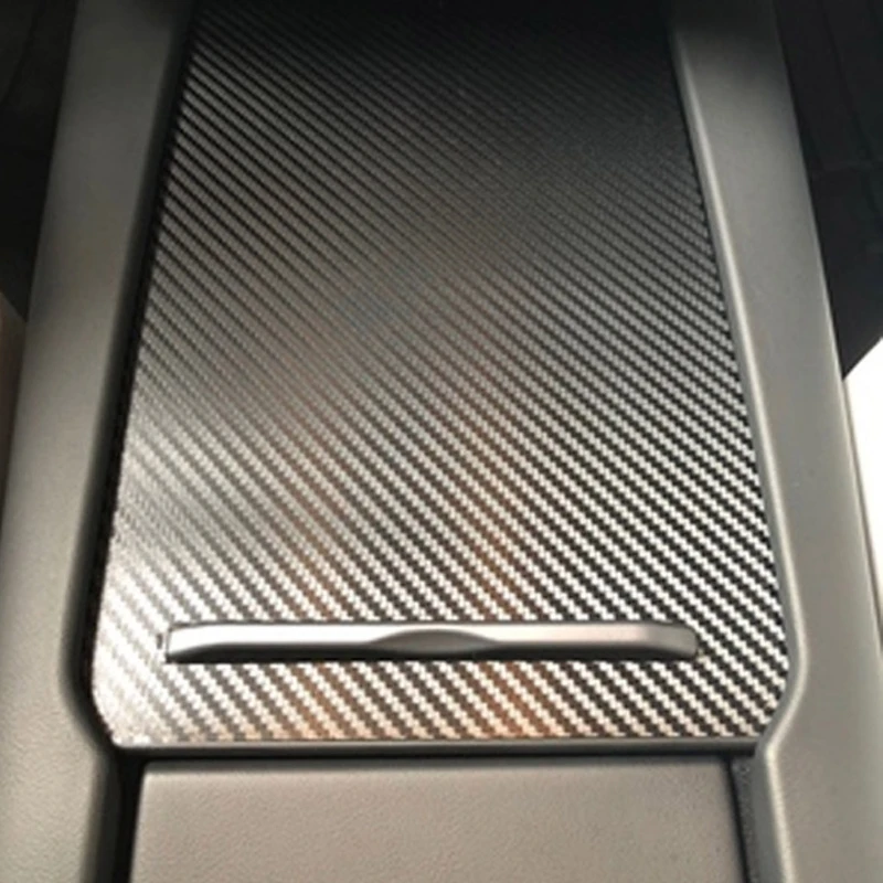 

1pcs Center Console Wrap Kit Carbon Firber Sticker Protector for Tesla Model 3/S 094D