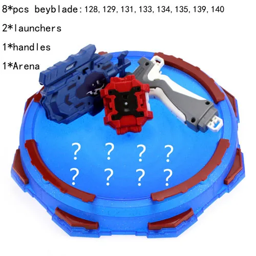Custom combination 2 Toupie Beyblade Arena Металл Fusion Avec Lanceur Bayblade Bleyblade Burst с пусковым устройством дети Bey Blade лезвия игрушки для детей - Цвет: Custom combination 2