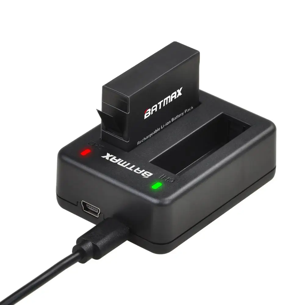 Batmax AHDBT-401 AHDBT 401 3 шт. для Gopro Hero 4 аккумуляторная батарея + двойной порт зарядного