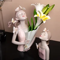 bow girl decoration living room porch decoration gift dining table vase creative furnishings simple home decoration accessories