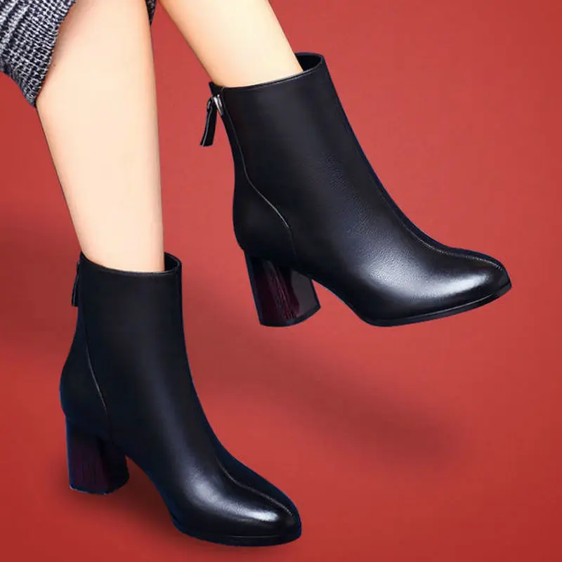 Размер 35 40 2020 г. Новые винтажные непромокаемые сапоги женские зимние