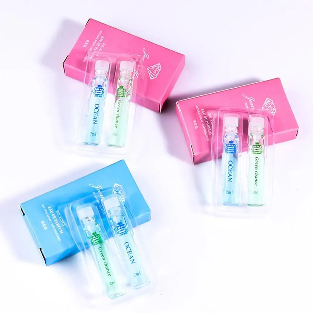 2 шт стиля ароматизатор женский парфумированный набор Модный цветочный аромат