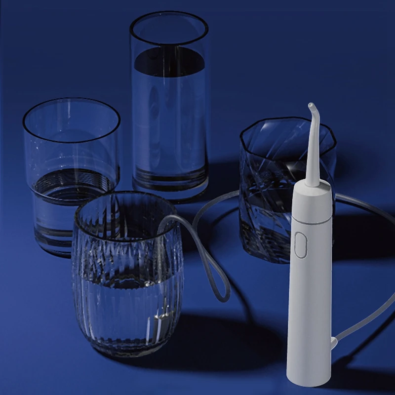 Портативный очиститель зубов домашняя флушер без резервуара для воды удаление