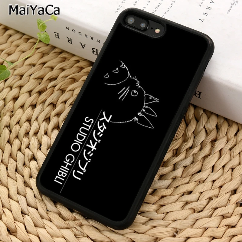 MaiYaCa Мой сосед Тоторо студия ghiдоступ чехол для телефона iPhone 5 6 7 8 plus 11 12 Pro X XR XS Max