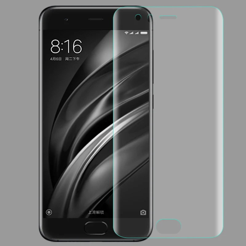 full cover screen protector film for xiaomi mi6 mi 6 mobile phone high quality safety full screen screen protector (not glass)