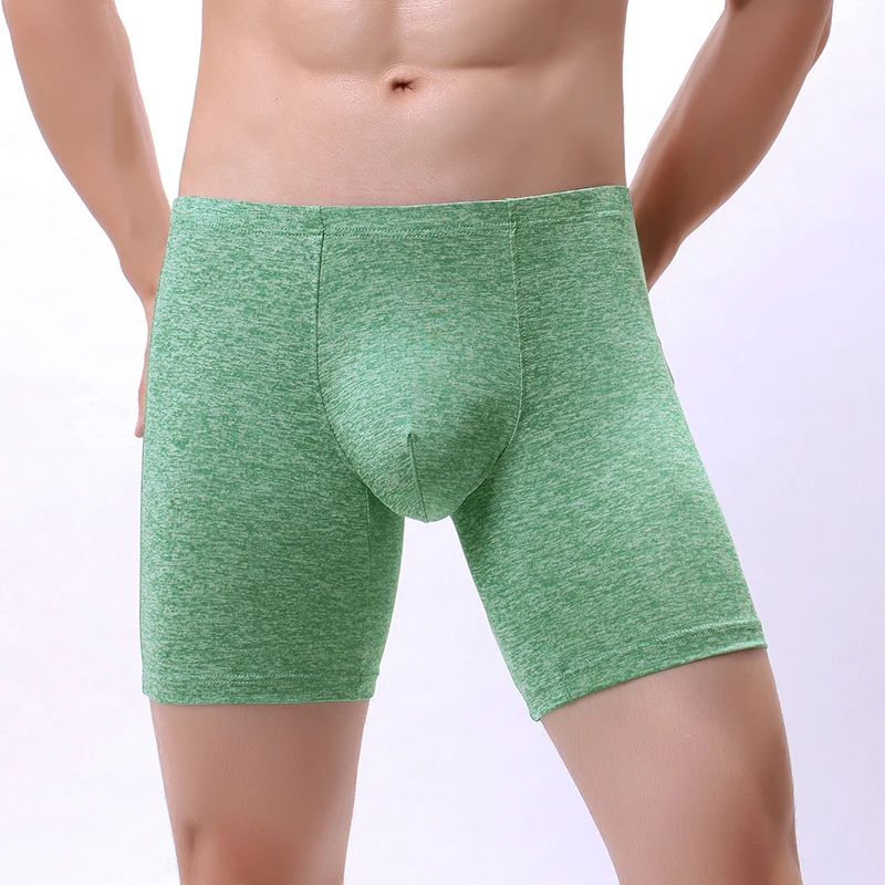 Мужские боксеры мужское нижнее белье бесшовные трусы сексуальные шорты с низкой