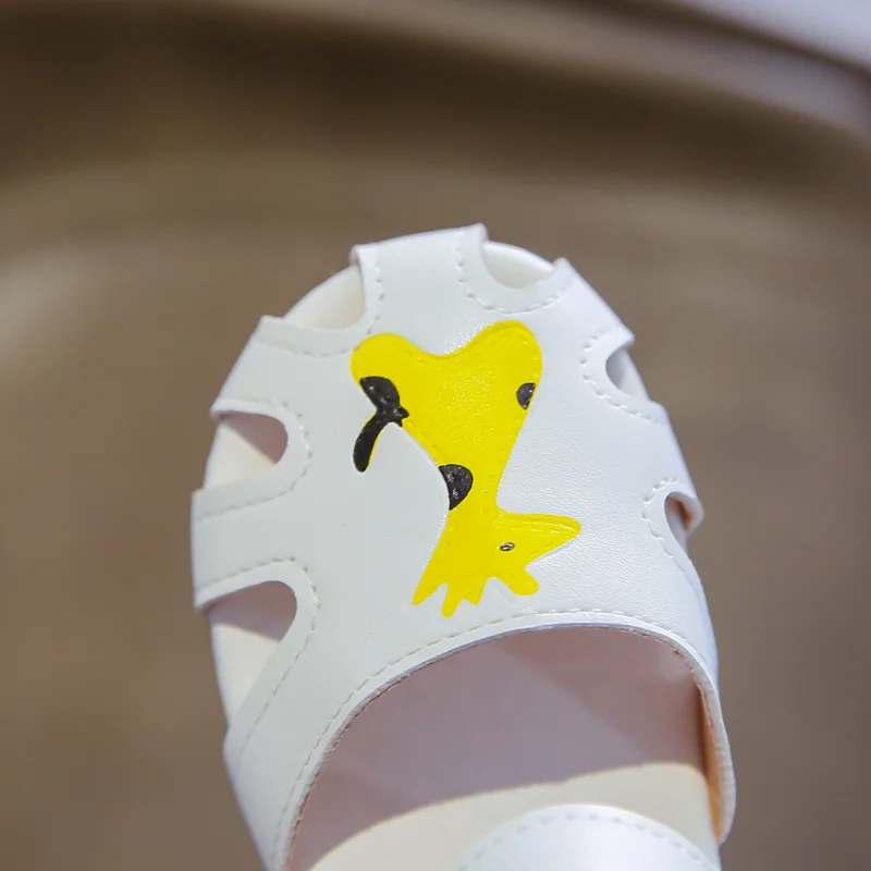 

JY 2020 Summer Children Girls Elephant Deer Shoes Flat Casual Sandals 21-30 2Colors T15 TB02