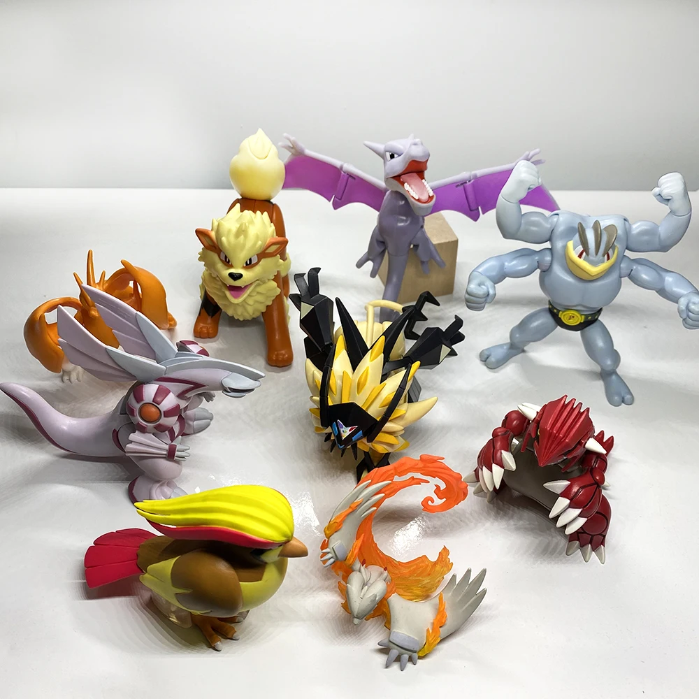 

TAKARA TOMY Genuine Pokemon MC/SP WCT MEGA Groudon Machamp Pidgeotto Arcanine Charizard Joints Movable Action Figure Model Toys