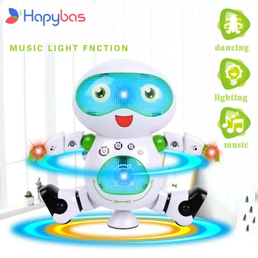 

Funny Electronic Walking 360 Rotating Dancing Smart Space Robot Astronaut Kids Music Light Toys kids gift
