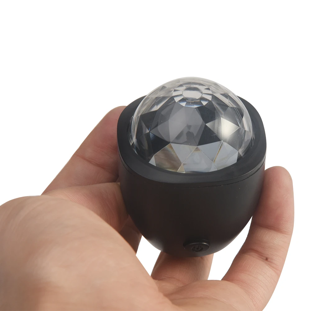 Голосовая активированная мигающая сценическая лампа УФ DJ Мини внутренняя