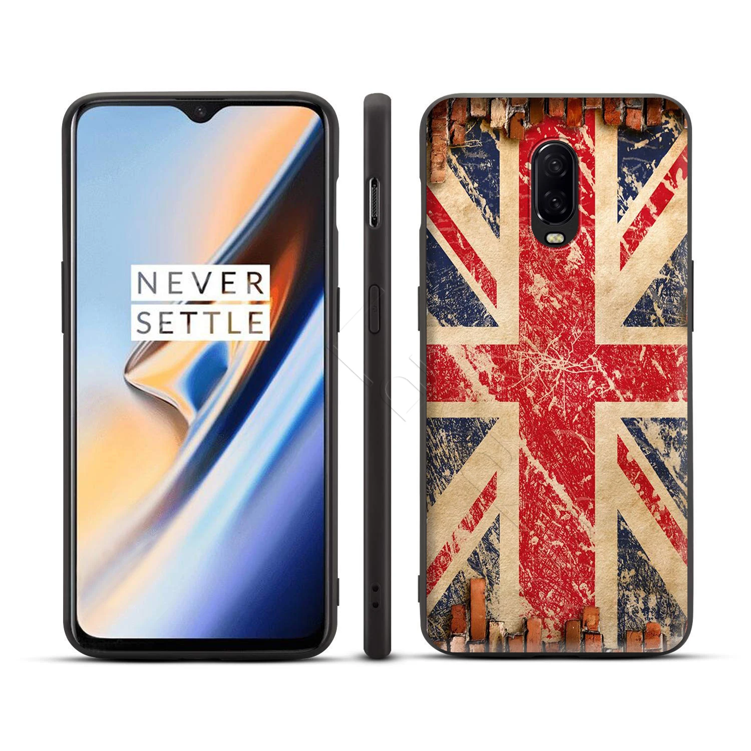 Силиконовый чехол Lavaza с английским флагом Великобритании для Oneplus 7 Pro 6t 6 5t 5 |