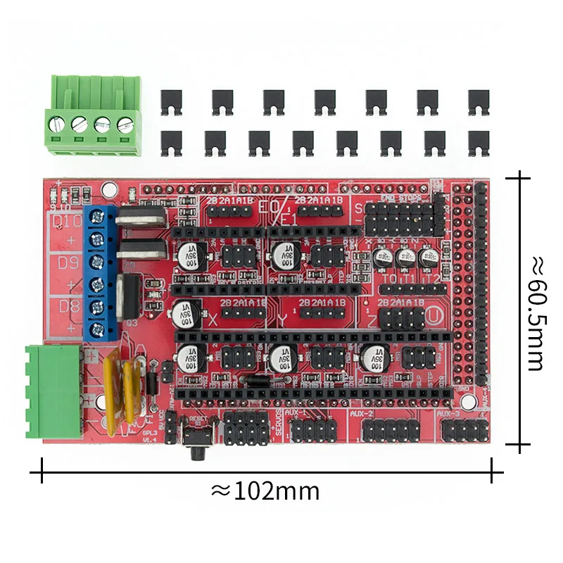 Панель управления для 3D принтера RAMPS 1 4 Reprap MendelPrusa|3d printer controller|ramps 1.4p p |