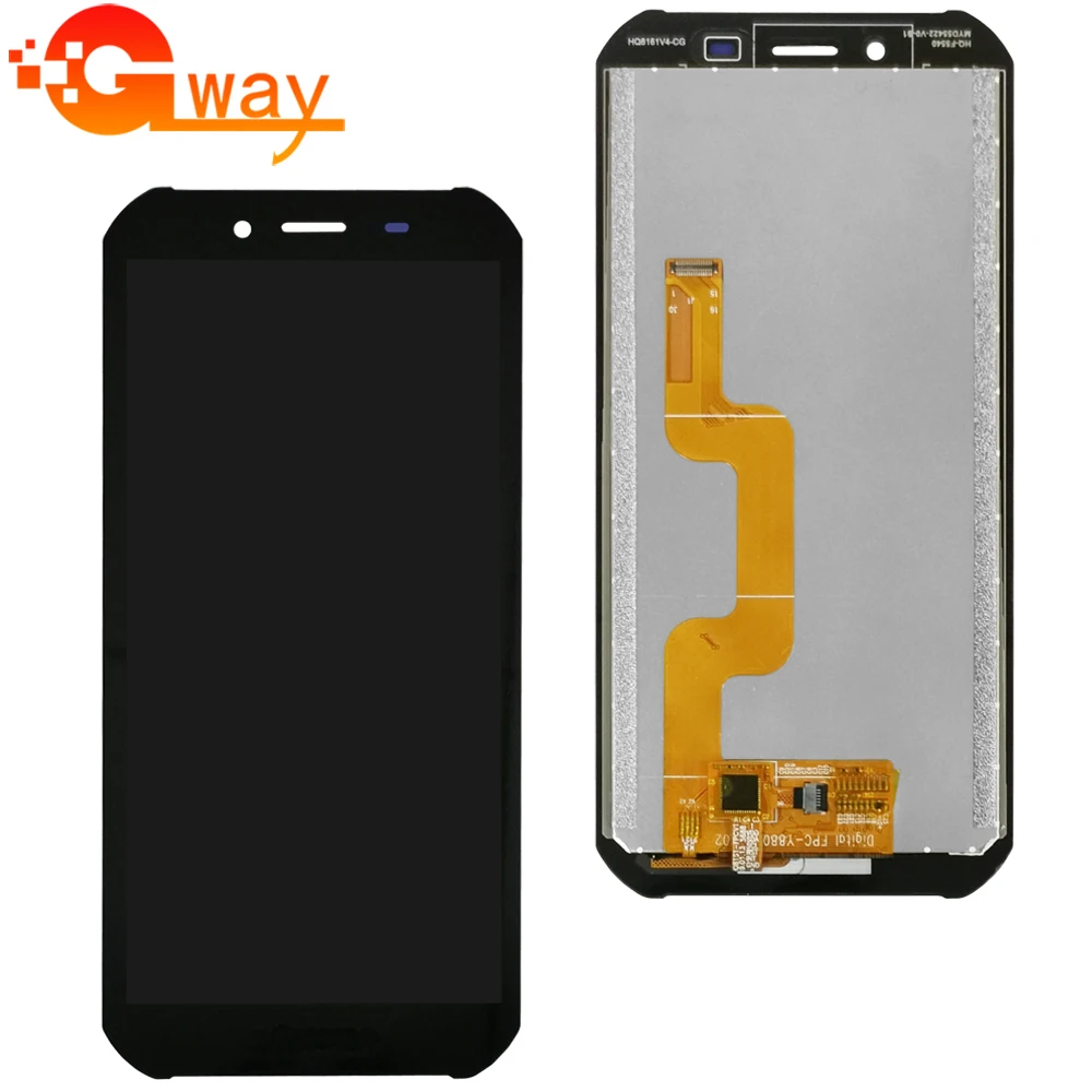 Протестированный ЖК-дисплей для Doogee S40+ кодирующий преобразователь сенсорного экрана в сборе для замены телефона S40