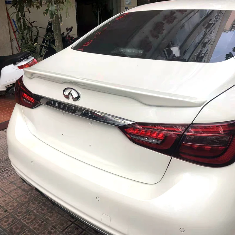 Высококачественный спойлер из АБС пластика для заднего спойлера Infiniti Q50 Q50S 2014 + up