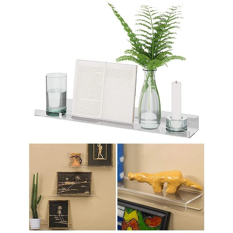 Прозрачная акриловая невидимая настенная Книжная полка для детей детской