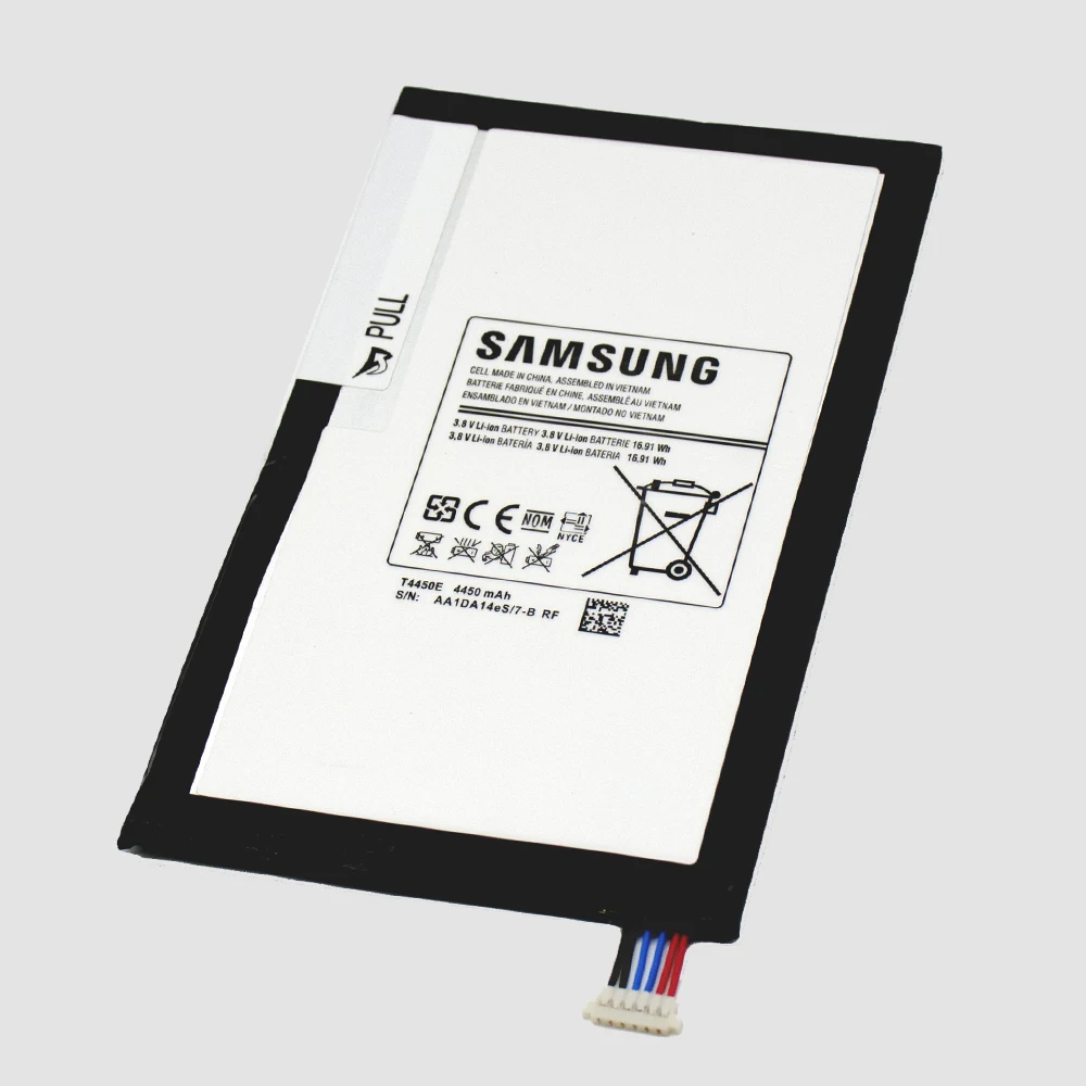 Оригинальный аккумулятор для планшета T4450E Samsung Galaxy Tab 3 8 0 дюйма SM T310 T311 T315 4450 мАч