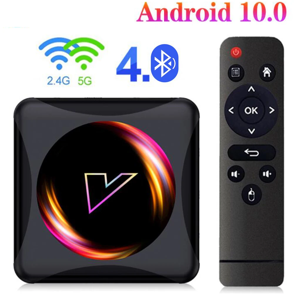 

Приставка Смарт-ТВ Z5, Android 10, RK3318, Rockchip, 1080p, HD, 4K, две частоты