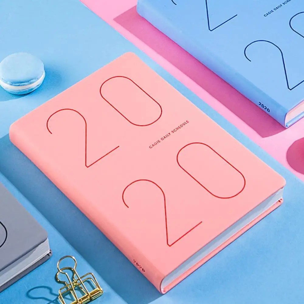 2020 Kawaii A5 дневник блокнот органайзер для планирования мероприятий журнал