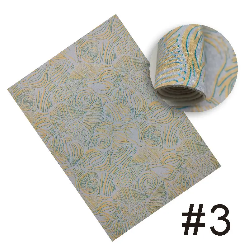 

8.2"*11.8" A4 Relief Style Printed Fingerprint Glitter Faux Leather For Bows Craft Sewing Bags Shoes PU Leather Fabric DIY