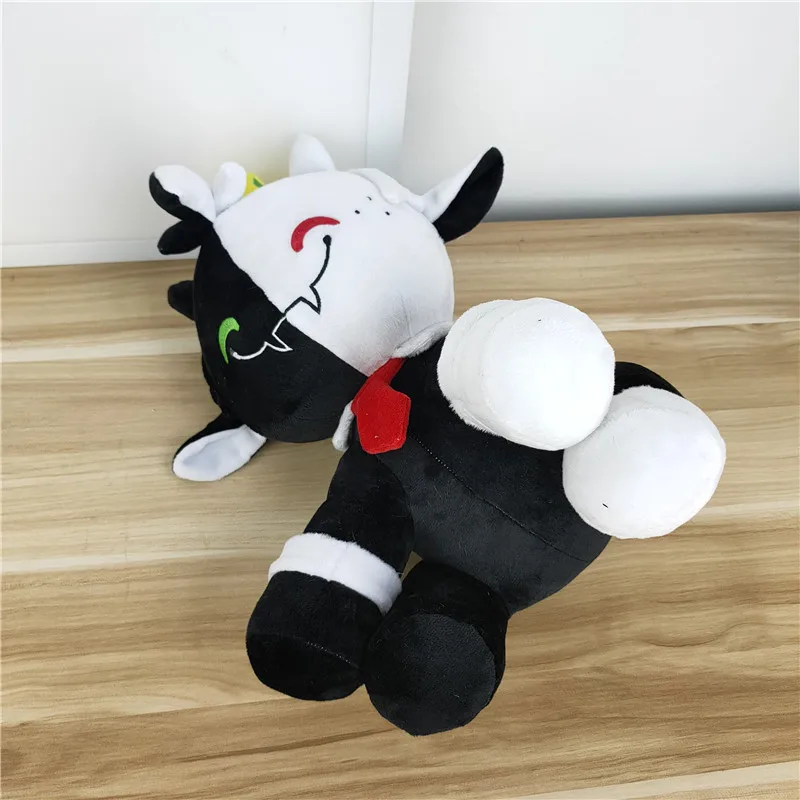 Ranboo плюшевая кукла Горячая игра фигурка игрушка мягкая мультяшная черно белая из