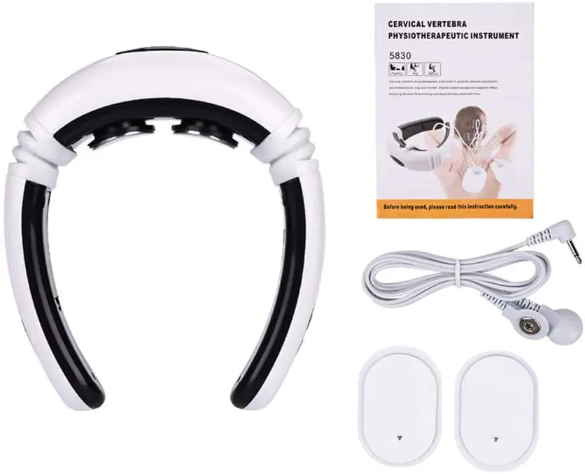 

Neck Back Pulse Massager Relaxation Tool Fit Infrared Massage To Relieve Fatigue and Pain Timing Six Functional Modes