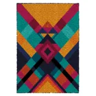 Крюк с защелкой Наборы DIY ковров решетки плюшевые стены наборы гобеленов Наборы крючком коврик из толстой пряжи подушки декоративно-прикладного искусства 87*61 см