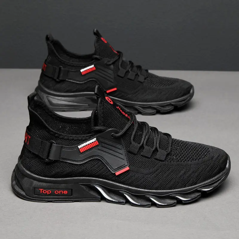 

Hot Men Sneakers Outdoor Casual Shoes 2021 Fashion Breathable Non-Slip Platform Sport Dad Shoes Male Size 39-44