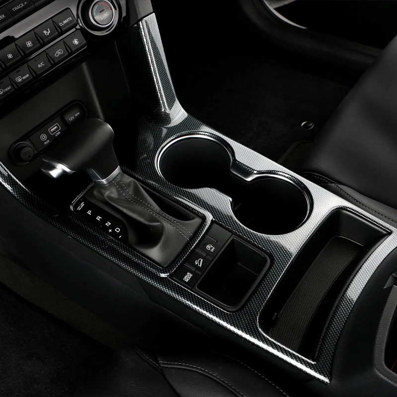 

Автомобильная фоторамка из углеродного волокна, Обложка, отделка, декоративная наклейка для Kia Sportage 4 QL 2016 2017 2018, аксессуары