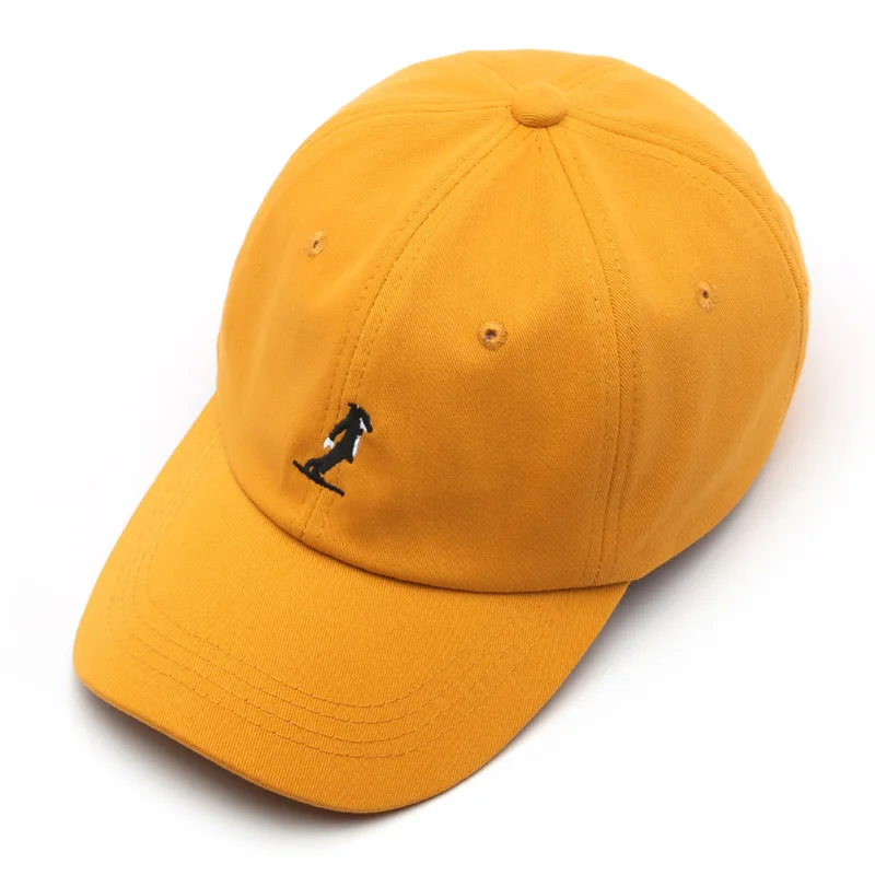 Бейсболка SLECKTON 100% хлопок унисекс повседневная с вышивкой | Аксессуары для одежды