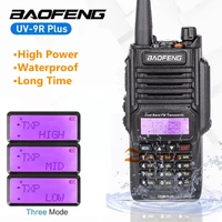 2022 baofeng uv 9r plus waterproof walkie talkie uv9rplus dual band portable cb ham radios fm transceiver two way radio