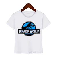 jurassic parkworld graphic t shirts boys summer top for girls kids dinosaur animal print clothes kids clothing child t shirts