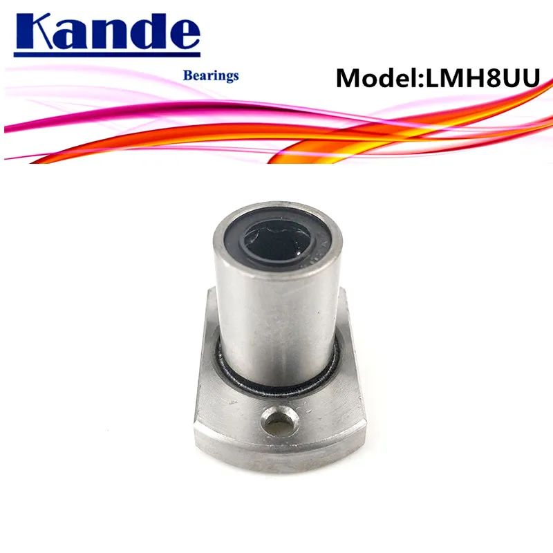 LMH8 UU 1 шт./лот LMH8UU линейный шариковый подшипник с круглым фланцем 8 мм для 3D