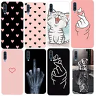 Силиконовый чехол-накладка для Samsung Galaxy A50, A30, A20, A30S, A50S, A10, A10S, A70, A40