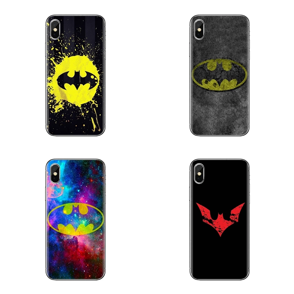 Горячая Распродажа Бэтмен-герой логотип прозрачный чехол из термополиуретана с