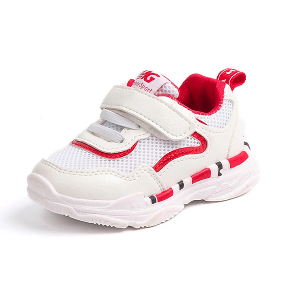 

Toddler Baby Boys Girls Sports Shoes Children Casual Sneakers Mesh Soft Running Letter Shoes Kids Shoes Chaussure Fille Sneaker
