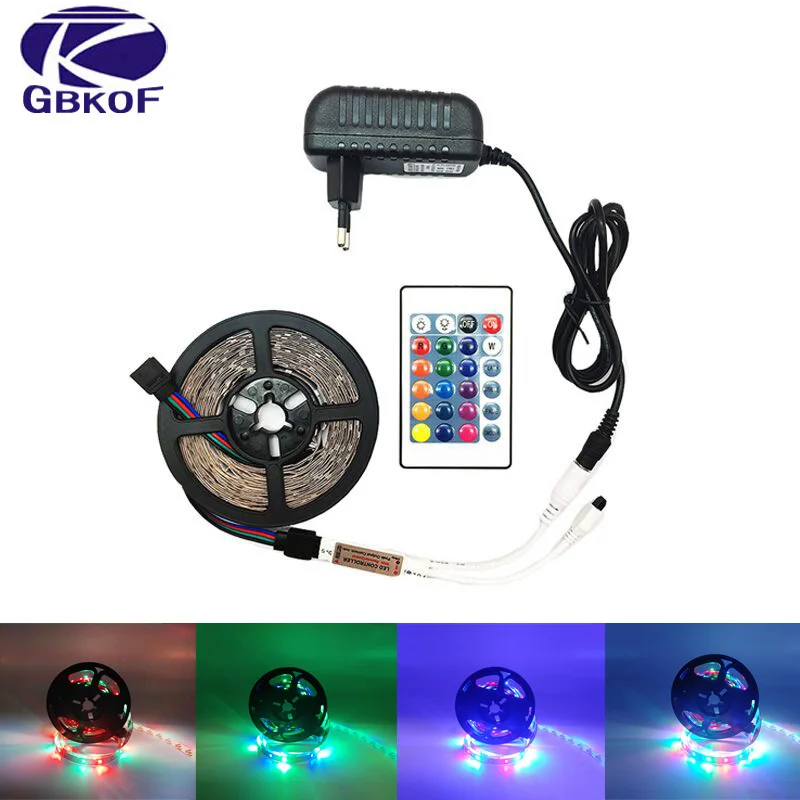 Светодиодные ленты 2835 DC12V 60 Светодиодный s/m гибкий светодиодный светильник RGB/RGBW 2835 Светодиодные ленты 300 светодиодный s 5 м/лот