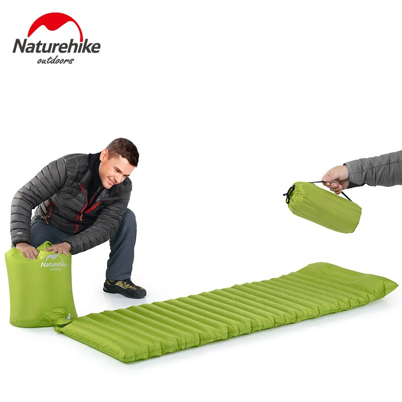 Naturehike сверхлегкий надувной матрас надувная кровать кемпинг коврик с