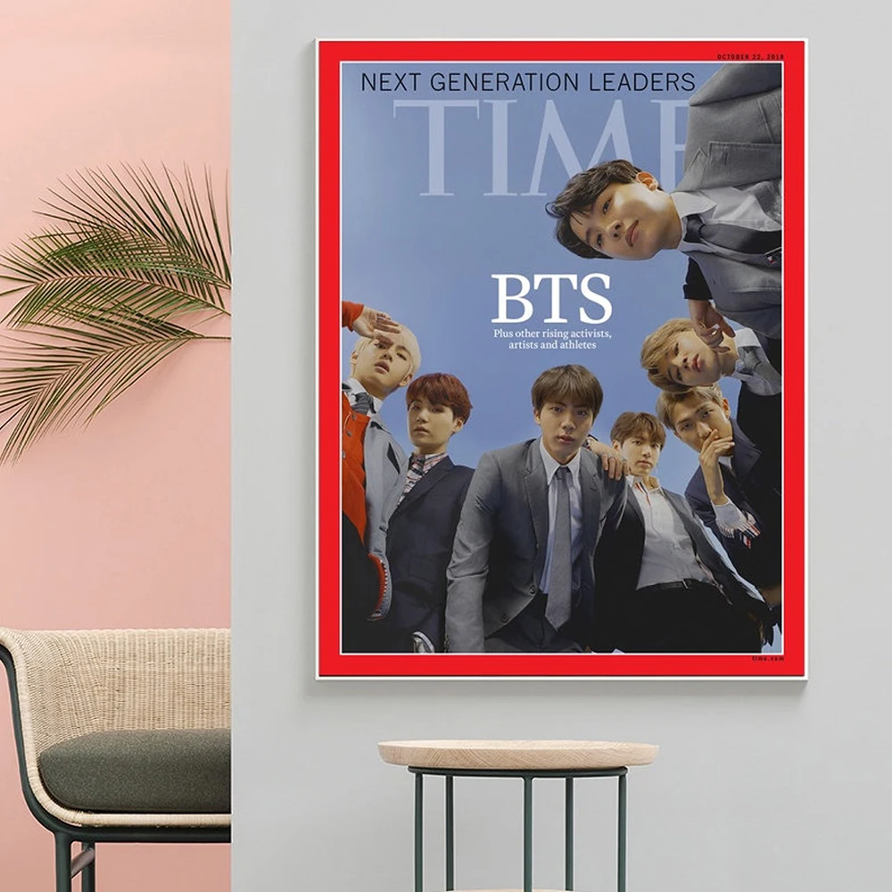 

Canvas Painting South-Korean-Boy-Band-Bts Poster Prints Modern Style Movie Star Wall Art Pictures Bedroom Decoration Home Decor