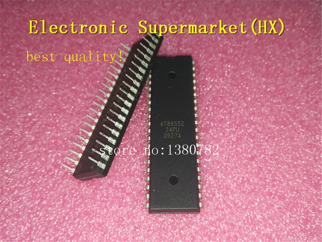 10 шт./лот AT89S52-24PU AT89S52 DIP-40 IC