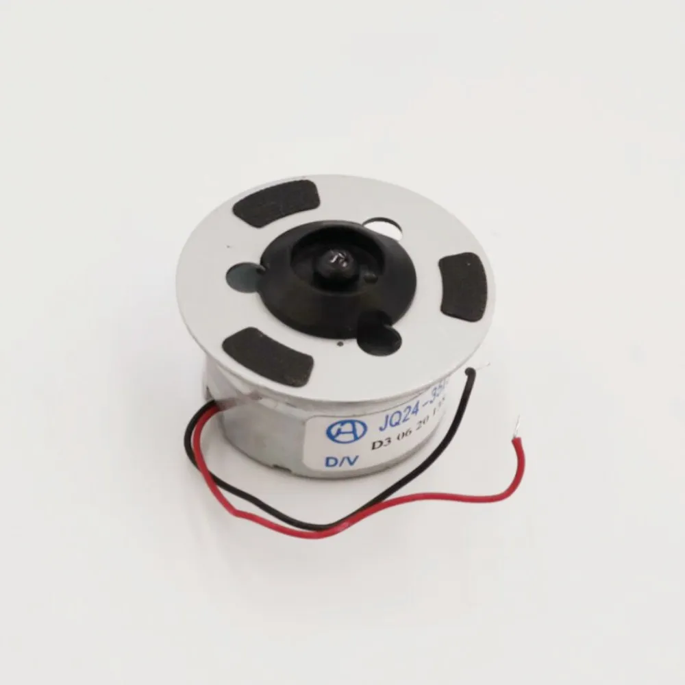 JQ24-35I350F 24 мм база DC 4 2 V VCD DVD плеер мини-двигатель Серебряный тон w металлический