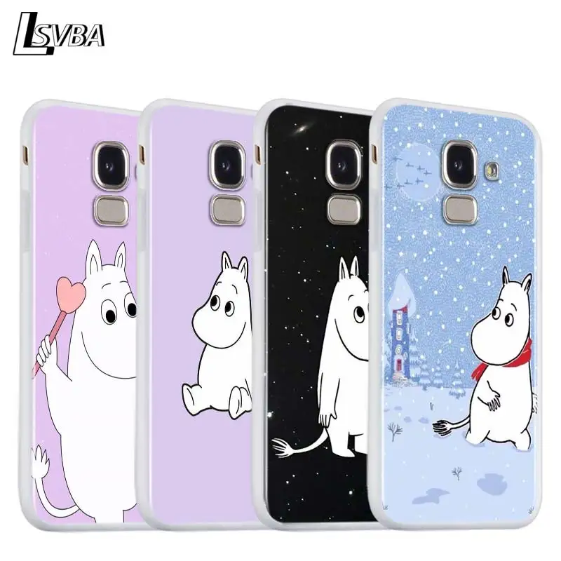 

cartoon hippo for Samsung Galaxy J7Duo J2 J4 Core J6 J4 Plus J8 J3 J7 J5 Prime 2018 2017 Phone Cover Shell